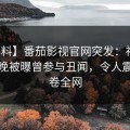 【爆料】番茄影视官网突发：神秘人在昨晚被曝曾参与丑闻，令人震惊席卷全网