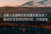 当事人在傍晚时刻遭遇花絮惊呆了，番茄影视官网全网炸锅，详情速看